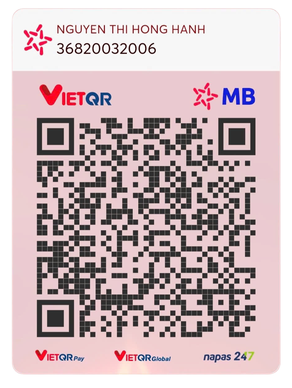 Mã QR tài trợ VietQR MB - Nguyen Thi Hong Hanh